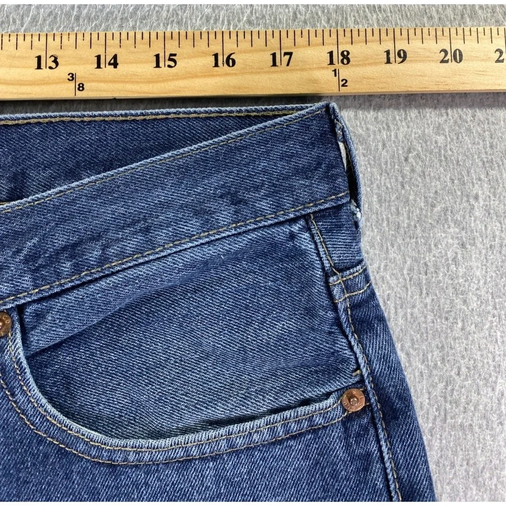 Levis 550 Jeans Men 36x34 Relaxed‎ Med Wash 100% Cotton Denim Classic Workwear